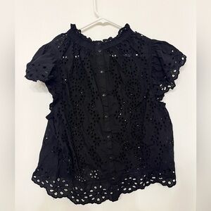 Jennifer & Grace black lace top